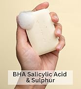 REVITALE Advanced BHA Salicylic Acid & Sulphur Scrub Soap – Clarifying Exfoliating Bar