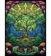 UAONO MTG Card Sleeves 100ct - Forest - Art Card Sleeves Deck Protector, Clear Front & Matte Text...