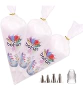 BoFUN DIY Cream Glue Decor Kit - 3 Cream Glue Set with Piping Nozzles, Craft Supplies for Phone C...