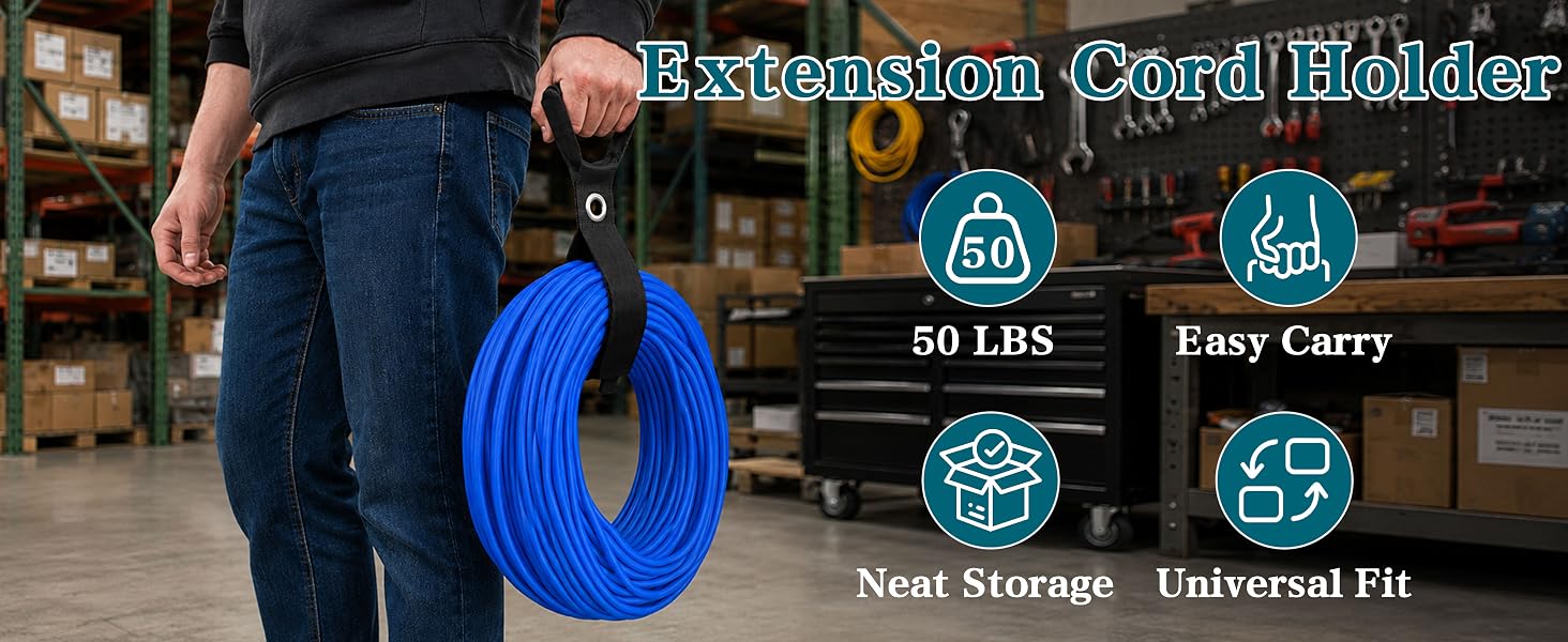 extension cord holder