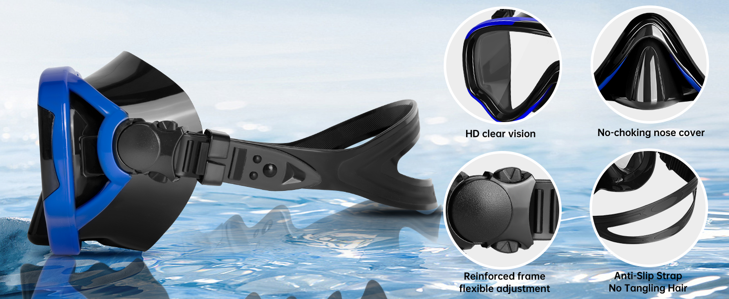 swimming mask adult
