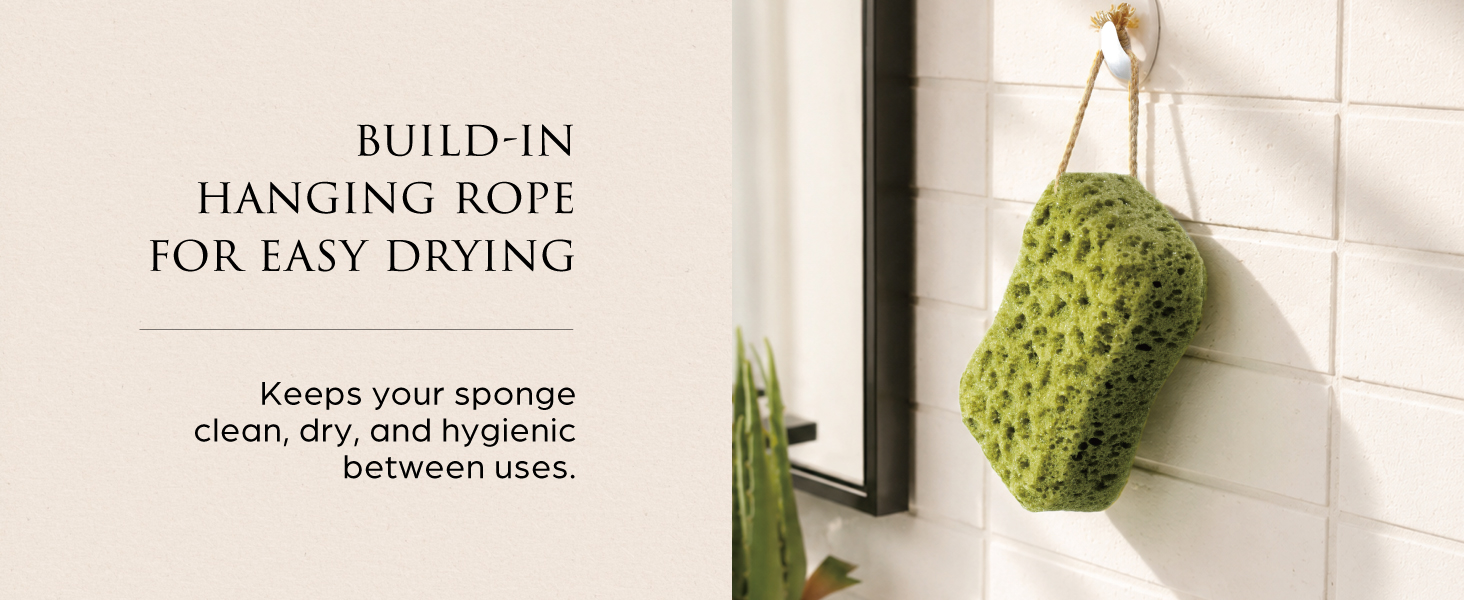 bathing sponge