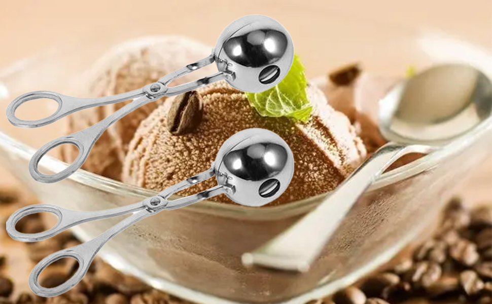 2 Pack Stainless Steel Meat Baller