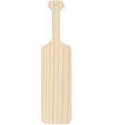 unfinished pine wood paddle