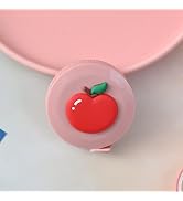 Pink for Apple Tape Measure Package, Cute Mini Tape Measures for Body, Sewing, Cutting, Sewing Ta...