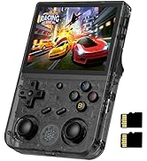 RG353VS Retro Handheld Game Console with Linux System RK3566 Chips 3.5 Inch IPS Screen with 64G T...