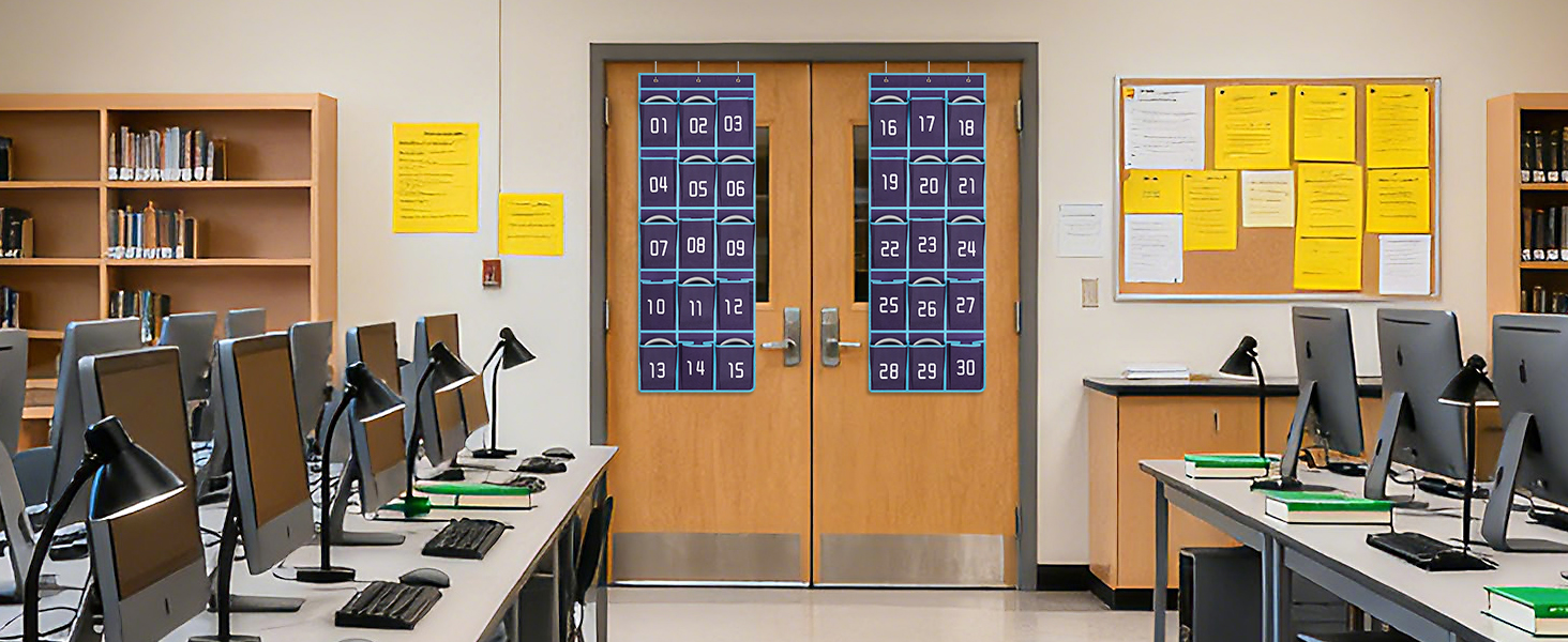 door organizer hanging for school