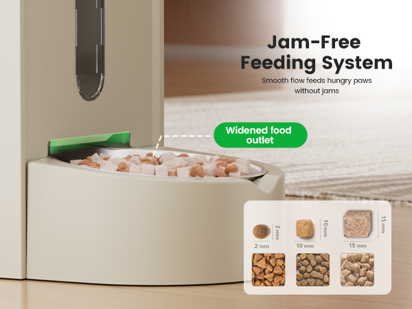 gravity cat food dispenser
