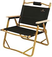 ROCK CLOUD Portable Folding Camping Chair Low Beach Chairs for Camp Lawn Hiking Sports Hunting