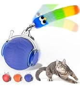 UPSKY Interactive Cat Toy Ball for Indoor Cats, Automatic Moving Electric Rolling Cat Ball Toy, 3...