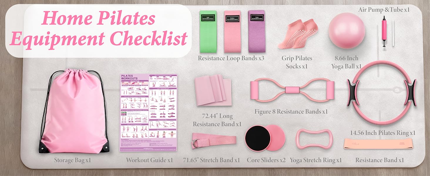 pilates ball and ring pilates kit better me pilates princess workout set