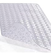 Yimobra Bathtub Shower Mat, Non Slip Machine Washable Bath Mat with Big Suction Cups, Drain Holes...