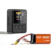 ISDT 608PD Bundle: 608PD DC 240W/10A USB-C 100W/5A Smart Battery Charger for Life/Lilon/LiPo/LiHV...