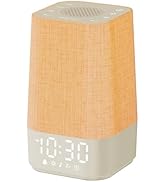 Wkzay White Noise Sound Machine: 30 Soothing Sounds, Sunrise Alarm Clock for Adults Gentle Wake U...