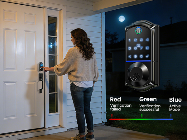 Veise Fingerprint Smart Door Lock