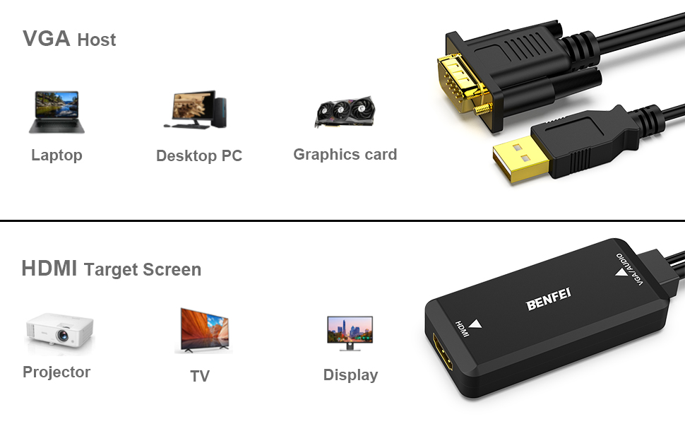 vga to hdmi adapter