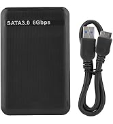 Qiilu External Hard Drive 1Tb External Hard Drive Abs 2.5Inch Usb3.0 Sata3.0 High Speed 6Gbps Mob...