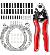 mankk 73PCS Universal Bike Brake Cable Kit and Housing Replacement Kit Stainless Steel Bike Cable...