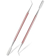 FVION 2 Pcs Eyelash Lift Tool – Stainless Steel Eyelash Separator Tool for Eyelash Eyebrow Permin...