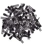 choicbaby 120pcs Double Prong Curl Clips, 1.8' Stainless Steel Hair Clips for Hair Bow, Great Pin...