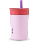 Owala Kids Insulation Stainless Steel Tumbler with Spill Resistant Flexible Straw, Easy to Clean,...