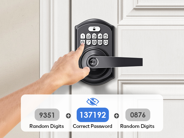 Anti-peeping code prevents password spying