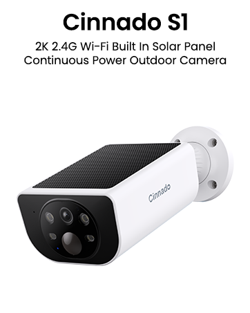 S1 Built-In Solar Security Cameras Wireless Outdoor