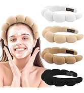Canitor 4 PCS Spa Headband Gifts for Women Skincare Makeup Face Wash Skin Self Care Make Up Cute ...