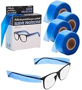 BARBERTOP Disposable Eyeglass Sleeves For Glasses – Covers For Eye Glasses Against Hair Color Dye...