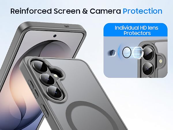 s26 plus case with camera lens protector