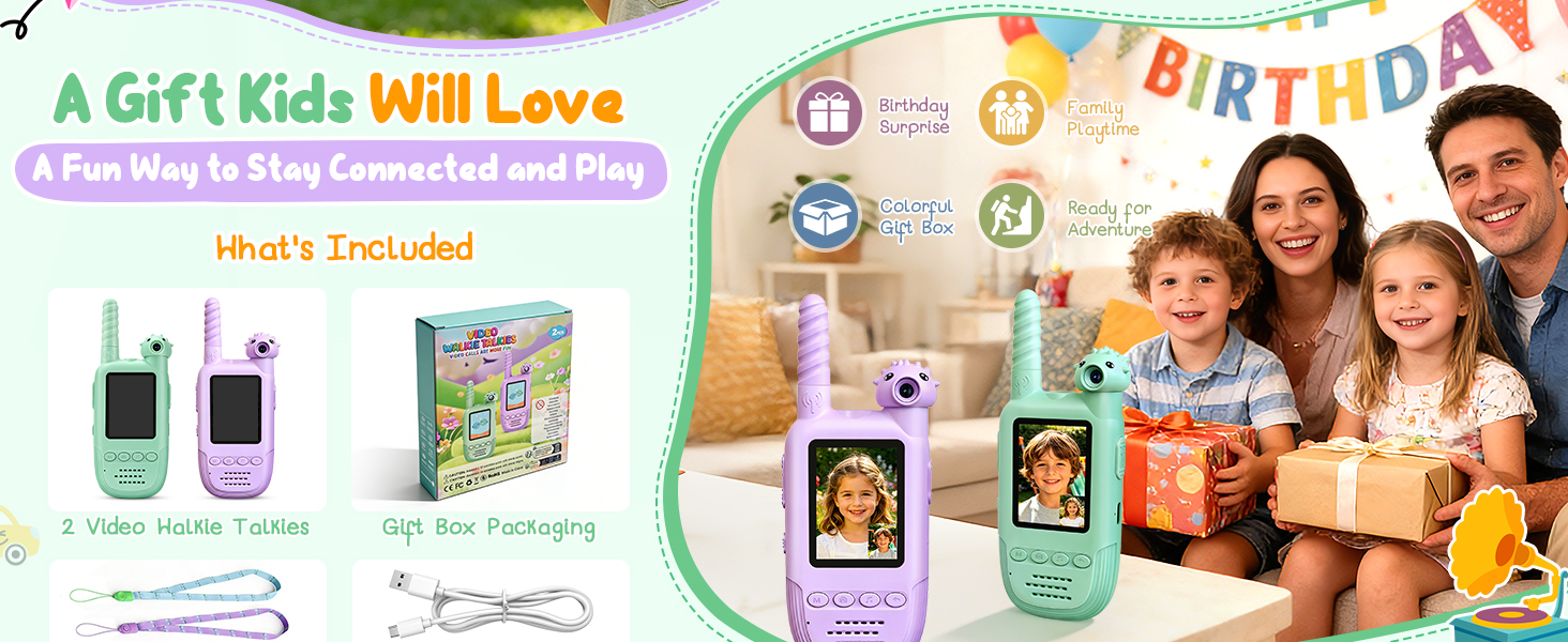 Kids Video Walkie Talkies