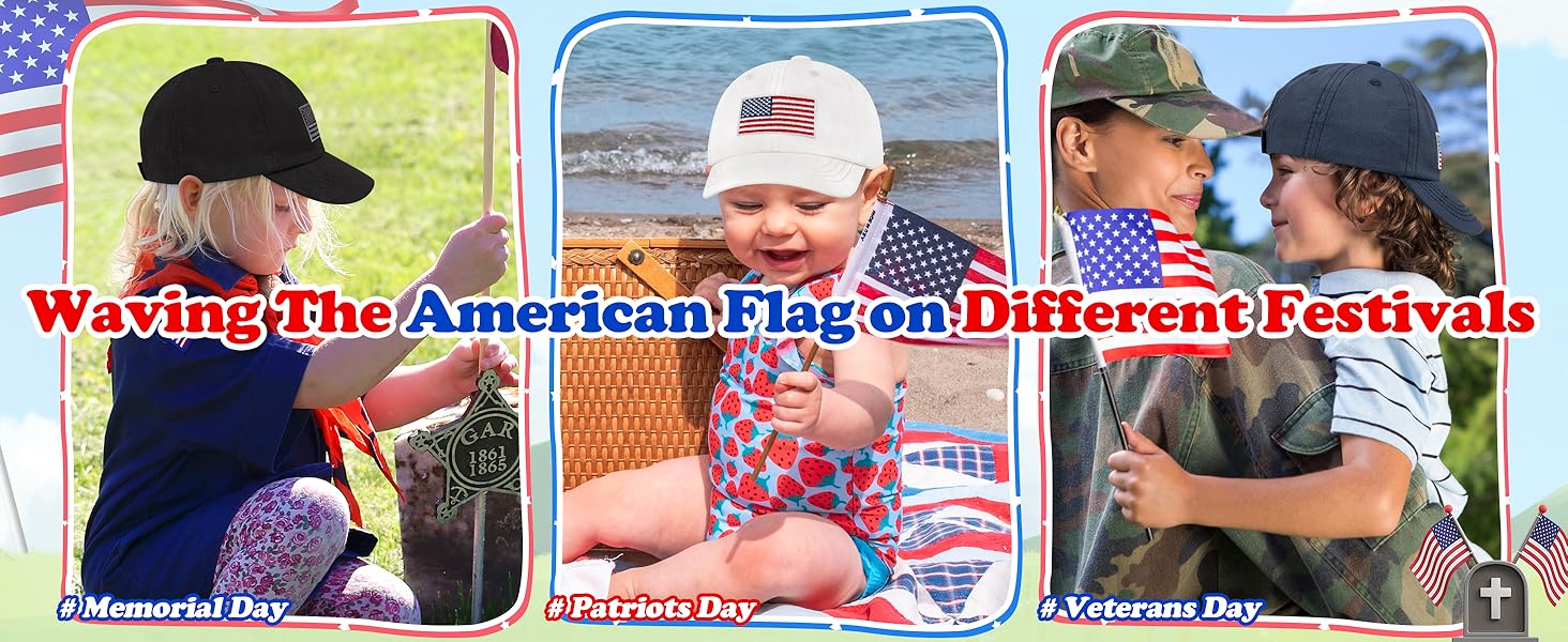 kids hat toddler hats girls 2t-4t toddler hats for boys american flag hat usa hat usa trucker hat