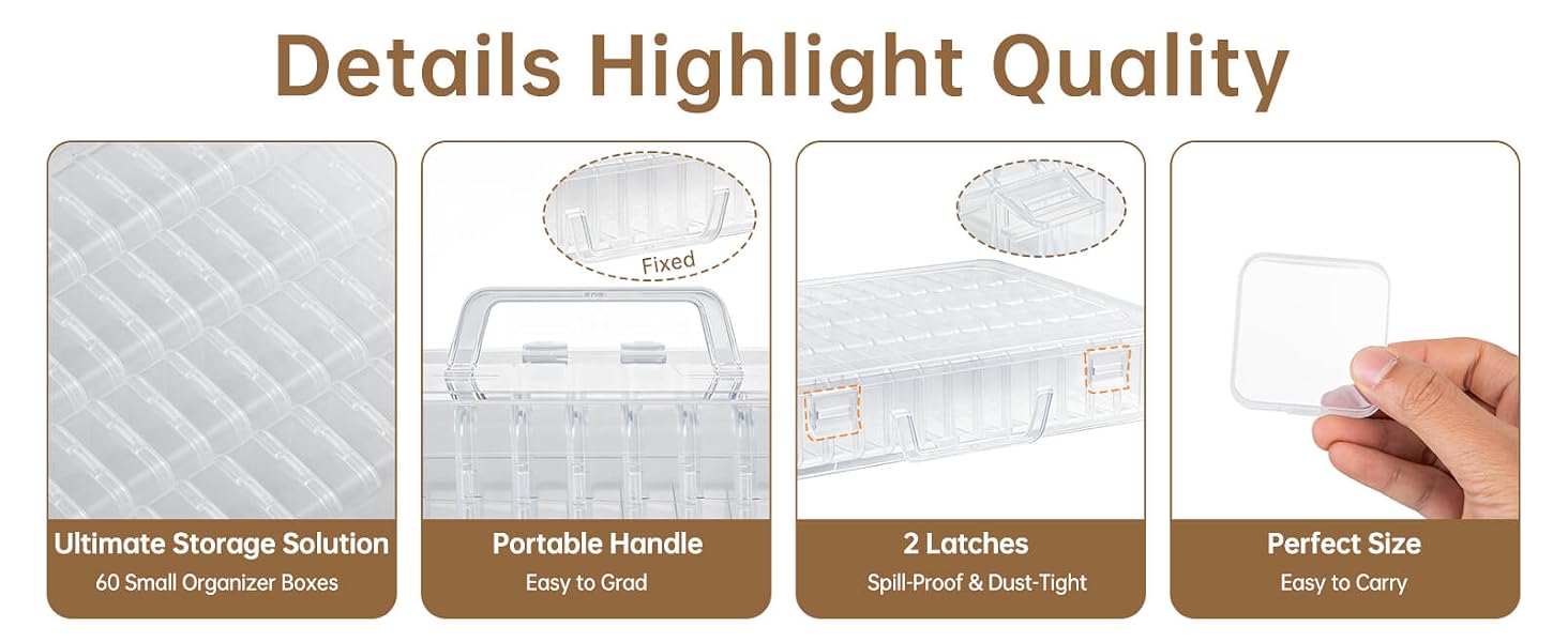 High-Quality Bead Storage Box - Proudly Presented by HOXILOB