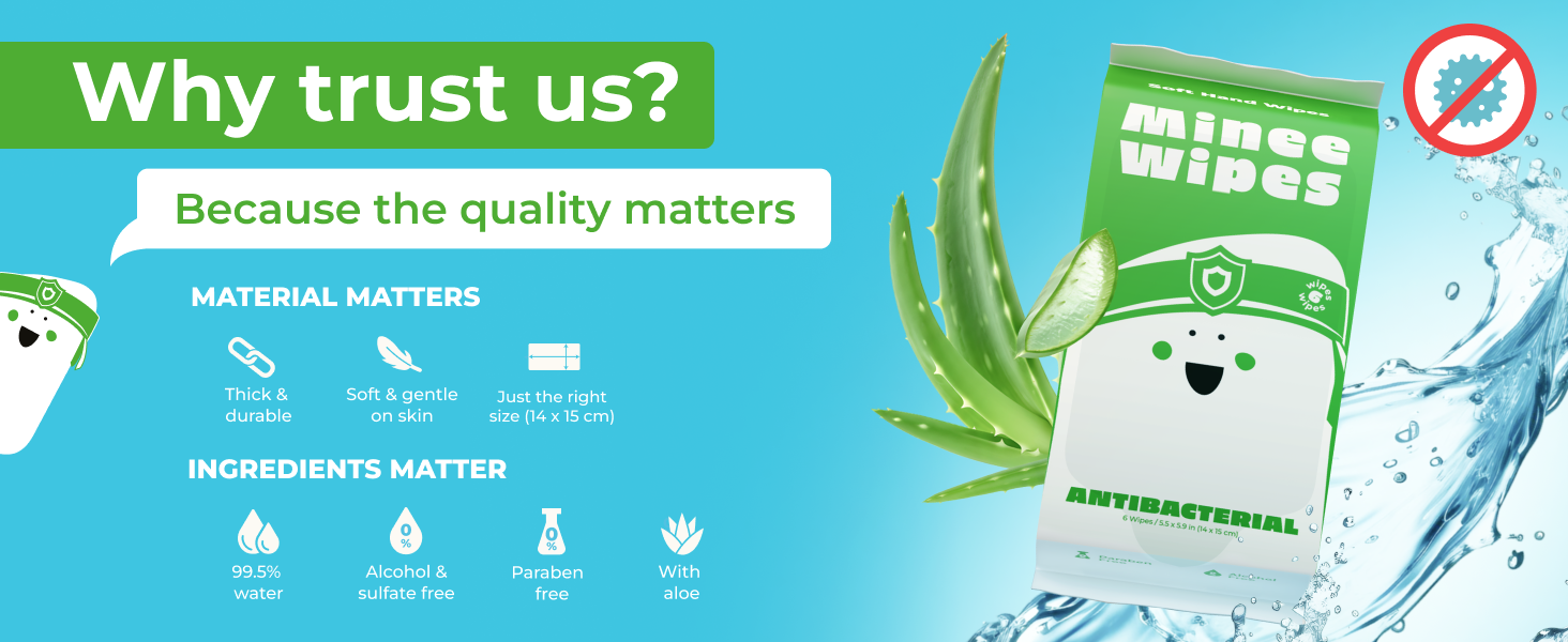 antibacterial wipes