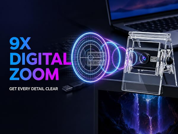 Webcam for PC with Microphone