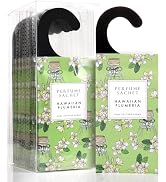 ROSE COTTAGE Large 12 Packs Hawaiian Plumeria Hanging Closet Air Freshener Scented Sachets Long L...