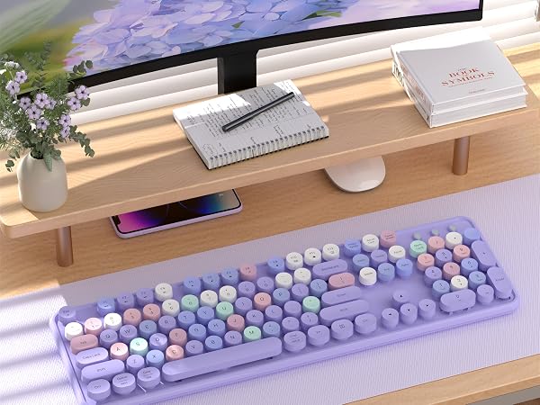 colorful keyboard