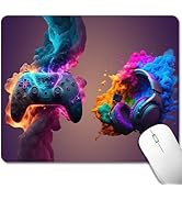ALILANG Mouse Pad, Premium-Textured Mouse Mat, Easy Gliding Waterproof Mousepad with Stitched Edg...