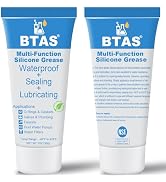 BTAS Plumbers Silicone Lubricant Grease for Pool Filter,Faucet O Ring Gasket Lube Rubber Seals,Wa...
