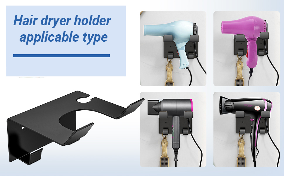 hair dryer holder
