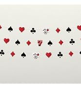 KatchOn, Casino Party Hanging Garlands - 3 Pieces, Casino Theme Party Decorations | Las Vegas The...