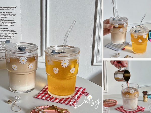 cute glass tumbler