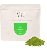 Yu Tea Organic Ceremonial Grade Matcha Powder | Packed with Antioxidants, L-Thanine & Natural Caf...