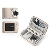 SQERO Digital Camera Case for KODAK PIXPRO FZ45 - with Soft Silicone FZ45 Compact Travel Bag with...