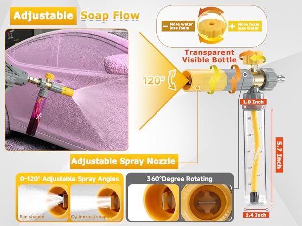 foam gun car wash sprayer