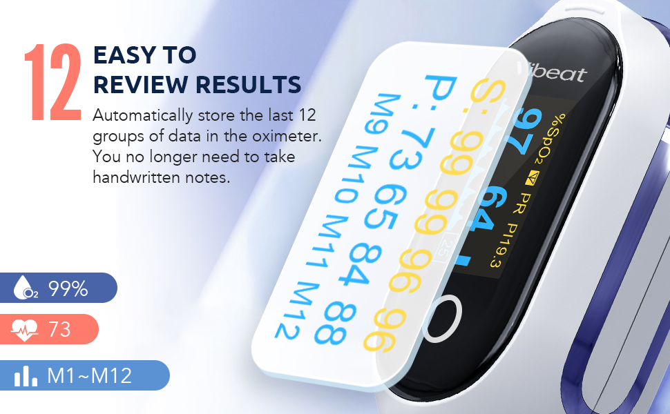 memory pulse oximeter