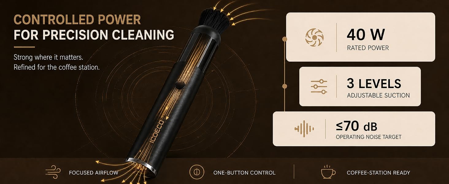 CONTROLLED POWER FOR PRECISION CLEANING