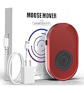 Ergopollo Mouse Jiggler, Undetectable Mouse Mover Device Wiggler Shaker with Drive Free USB Cable...