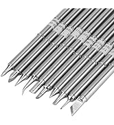 T12 Series Soldering Iron Tips Welding Tool Replacement Tips for FX-951 Rework Station(10PCS)