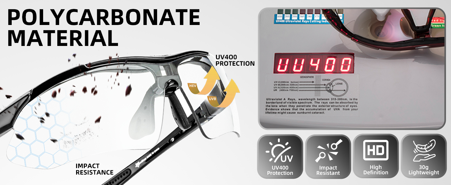 UN400 Protection Eyewear
